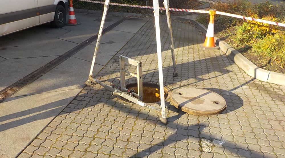 LeA - Leitersicherung für enge Abstiege