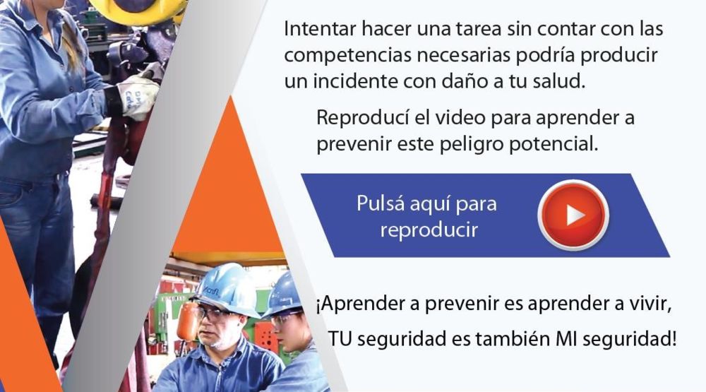 Tu salud y seguridad es una cuestión de peso