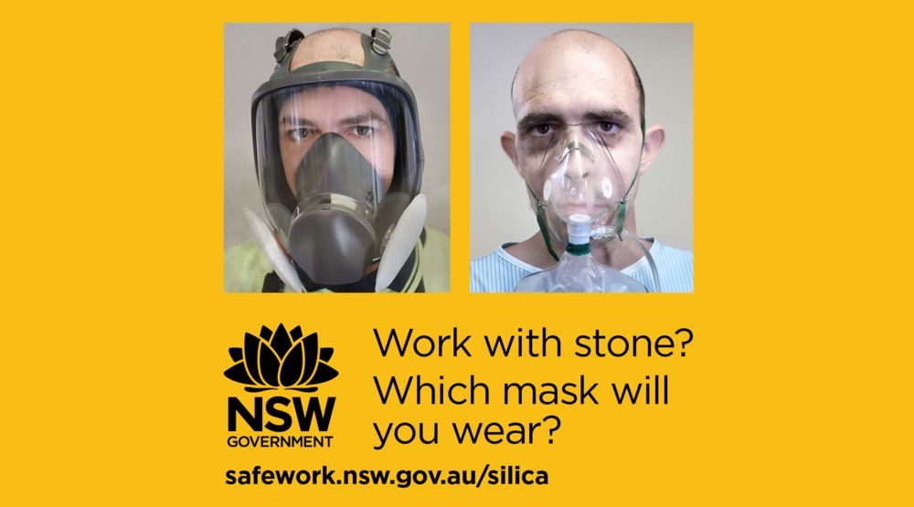 Which Mask Will You Wear? (Silica awareness campaign)