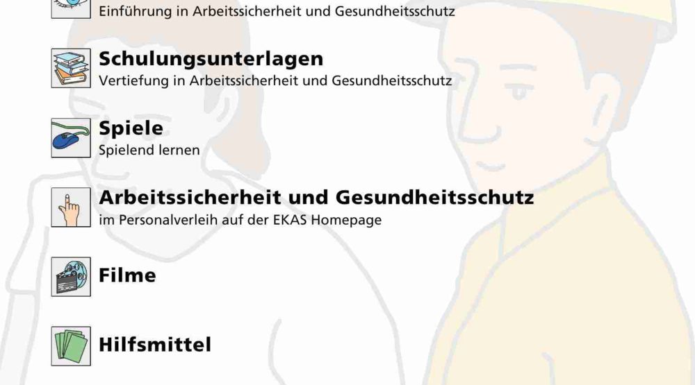 Arbeitssicherheit und Gesundheitsschutz, Gefahrensituationen: Falsch - Richtig («Slideshow»)