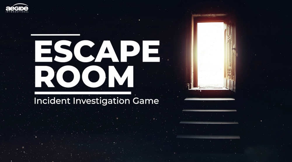 Escape room Incident investigation game